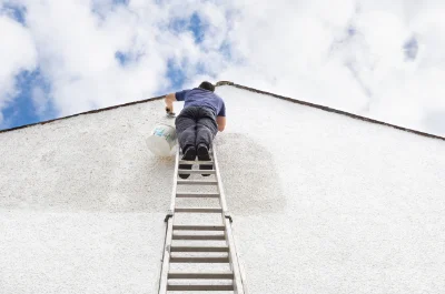 Peinture extérieure à Houtkerque — façades et ravalement